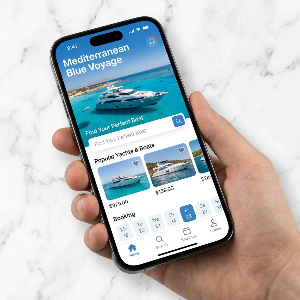 Bodrum Tekne Turu Mobil Uygulaması